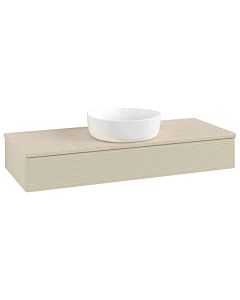 Villeroy & Boch Antao Waschtischunterschrank 1200x190x500mm L10113HJ mit Beleuchtung mit Struktur FK/AP: HJ/3