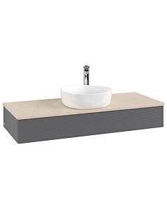 Villeroy & Boch Antao meuble sous vasque 1200x190x500mm L10153GK avec éclairage avec structure FK/AP: GK/3