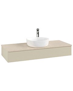 Villeroy & Boch Antao Waschtischunterschrank 1200x190x500mm L10153HJ mit Beleuchtung mit Struktur FK/AP: HJ/3