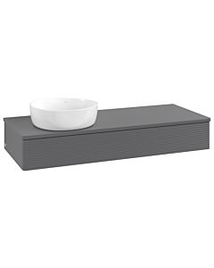 Villeroy & Boch Antao meuble sous vasque 1200x190x500mm L11110GK avec éclairage avec structure FK/AP: GK/ 1930