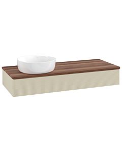 Villeroy & Boch Antao Waschtischunterschrank 1200x190x500mm L11112HJ mit Beleuchtung mit Struktur FK/AP: HJ/2