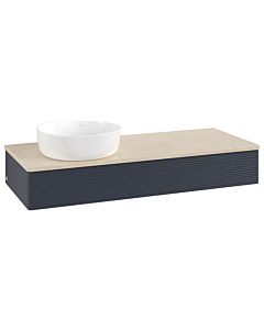 Villeroy & Boch Antao meuble sous vasque 1200x190x500mm L11113HG avec éclairage avec structure FK/AP: HG/3