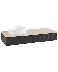 Villeroy & Boch Antao meuble sous vasque 1200x190x500mm L11113PD avec éclairage avec structure FK/AP: PD/3