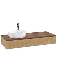 Villeroy & Boch Antao meuble sous vasque 1200x190x500mm L11152HN avec éclairage avec structure FK/AP: HN/2
