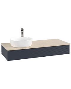 Villeroy & Boch Antao meuble sous vasque 1200x190x500mm L11153HG avec éclairage avec structure FK/AP: HG/3