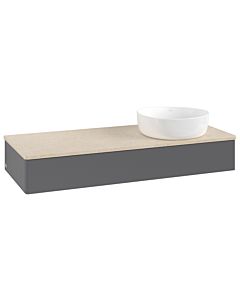 Villeroy & Boch Antao meuble sous vasque 1200x190x500mm L12013GK avec éclairage FK/AP: GK/3