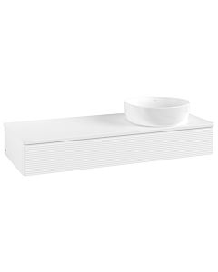Villeroy & Boch Antao meuble sous vasque 1200x190x500mm L12110MT avec éclairage avec structure FK/AP: MT/ 1930