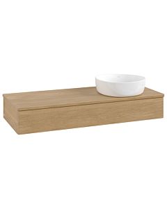 Villeroy & Boch Antao meuble sous vasque 1200x190x500mm L12111HN avec éclairage avec structure FK/AP: HN/ 2000