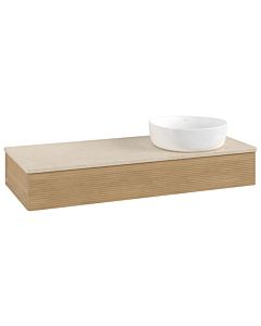 Villeroy & Boch Antao meuble sous vasque 1200x190x500mm L12113HN avec éclairage avec structure FK/AP: HN/3