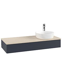 Villeroy & Boch Antao meuble sous vasque 1200x190x500mm L12153HG avec éclairage avec structure FK/AP: HG/3