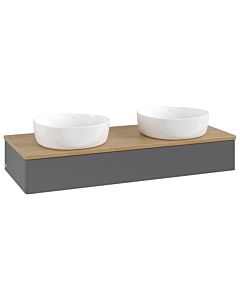 Villeroy & Boch Antao meuble sous vasque 1200x190x500mm L13011GK avec éclairage FK/AP: GK/ 2000