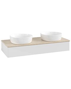 Villeroy & Boch Antao vanity unit 1200x190x500mm L13013GF with lighting FK/AP: GF/3