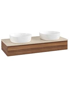 Villeroy & Boch Antao Waschtischunterschrank 1200x190x500mm L13013HM mit Beleuchtung FK/AP: HM/3