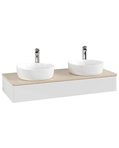 Villeroy & Boch Antao Waschtischunterschrank 1200x190x500mm L13053GF mit Beleuchtung FK/AP: GF/3