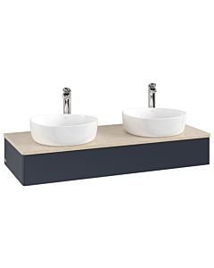 Villeroy & Boch Antao Waschtischunterschrank 1200x190x500mm L13053HG mit Beleuchtung FK/AP: HG/3