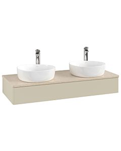 Villeroy & Boch Antao Waschtischunterschrank 1200x190x500mm L13053HJ mit Beleuchtung FK/AP: HJ/3