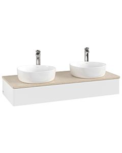 Villeroy & Boch Antao meuble sous vasque 1200x190x500mm L13053MT avec éclairage FK/AP: MT/3