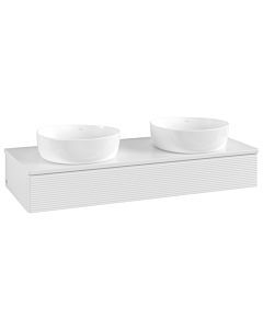 Villeroy & Boch Antao meuble sous vasque 1200x190x500mm L13110GF avec éclairage avec structure FK/AP: GF/ 1930