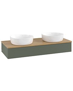 Villeroy & Boch Antao Waschtischunterschrank 1200x190x500mm L13111HL mit Beleuchtung mit Struktur FK/AP: HL/1