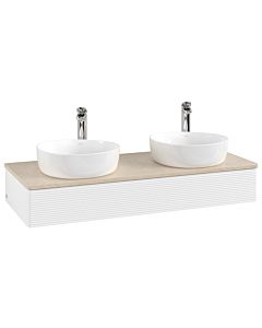 Villeroy & Boch Antao meuble sous vasque 1200x190x500mm L13153MT avec éclairage avec structure FK/AP: MT/3