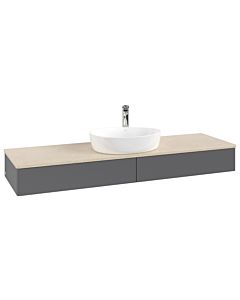 Villeroy & Boch Antao meuble sous vasque 1600x190x500mm L14053GK avec éclairage FK/AP: GK/3