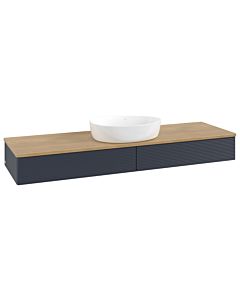 Villeroy & Boch Antao meuble sous vasque 1600x190x500mm L14111HG avec éclairage avec structure FK/AP: HG/ 2000