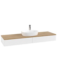 Villeroy & Boch Antao Waschtischunterschrank 1600x190x500mm L14151MT mit Beleuchtung mit Struktur FK/AP: MT/1