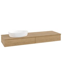 Villeroy & Boch Antao meuble sous vasque 1600x190x500mm L15111HN avec éclairage avec structure FK/AP: HN/ 2000