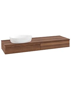 Villeroy & Boch Antao meuble sous vasque 1600x190x500mm L15112HM avec éclairage avec structure FK/AP: HM/2