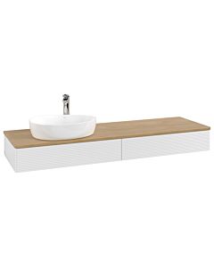 Villeroy & Boch Antao vanity unit 1600x190x500mm L15151GF with lighting with structure FK/AP: GF/ 2000