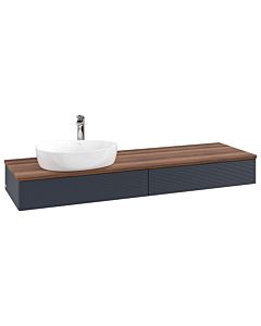 Villeroy & Boch Antao meuble sous vasque 1600x190x500mm L15152HG avec éclairage avec structure FK/AP: HG/2