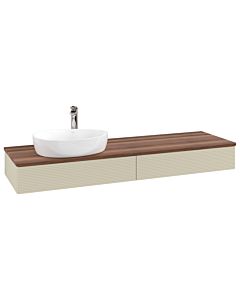 Villeroy & Boch Antao meuble sous vasque 1600x190x500mm L15152HJ avec éclairage avec structure FK/AP: HJ/2