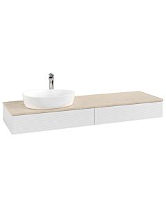 Villeroy & Boch Antao meuble sous vasque 1600x190x500mm L15153GF avec éclairage avec structure FK/AP: GF/3