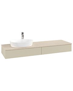 Villeroy & Boch Antao meuble sous vasque 1600x190x500mm L15153HJ avec éclairage avec structure FK/AP: HJ/3