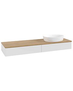 Villeroy & Boch Antao meuble sous vasque 1600x190x500mm L16011GF avec éclairage FK/AP: GF/ 2000
