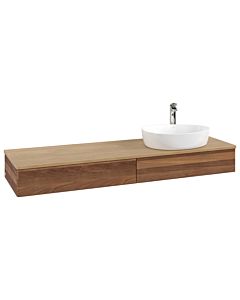 Villeroy & Boch Antao meuble sous vasque 1600x190x500mm L16051HM avec éclairage FK/AP: HM/ 2000