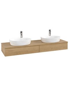 Villeroy & Boch Antao meuble sous vasque 1600x190x500mm L17151HN avec éclairage avec structure FK/AP: HN/ 2000