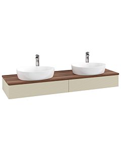 Villeroy & Boch Antao meuble sous vasque 1600x190x500mm L17152HJ avec éclairage avec structure FK/AP: HJ/2