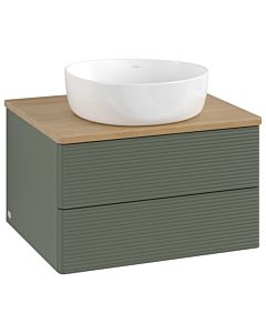 Villeroy & Boch Antao Waschtischunterschrank 600x360x500mm L18111HL mit Beleuchtung mit Struktur FK/AP: HL/1