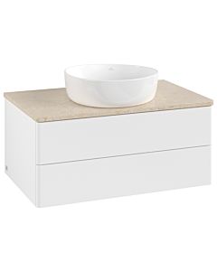 Villeroy & Boch Antao meuble sous vasque 800x360x500mm L19013MT avec éclairage FK/AP: MT/3