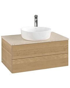Villeroy & Boch Antao meuble sous vasque 800x360x500mm L19053HN avec éclairage FK/AP: HN/3