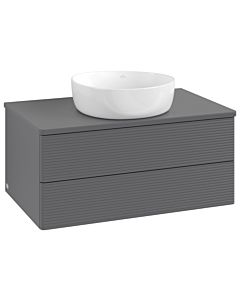 Villeroy & Boch Antao meuble sous vasque 800x360x500mm L19110GK avec éclairage avec structure FK/AP: GK/ 1930