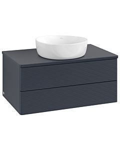 Villeroy & Boch Antao meuble sous vasque 800x360x500mm L19110HG avec éclairage avec structure FK/AP: HG/ 1930