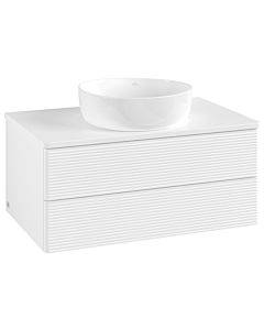 Villeroy & Boch Antao meuble sous vasque 800x360x500mm L19110MT avec éclairage avec structure FK/AP: MT/ 1930