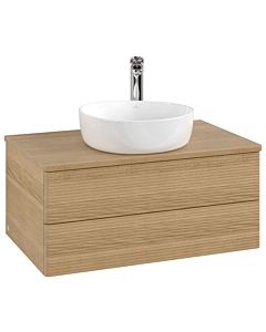 Villeroy & Boch Antao Waschtischunterschrank 800x360x500mm L19151HN mit Beleuchtung mit Struktur FK/AP: HN/1