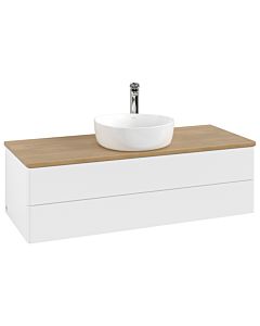 Villeroy & Boch Antao Waschtischunterschrank 1200x360x500mm L21051MT mit Beleuchtung FK/AP: MT/1