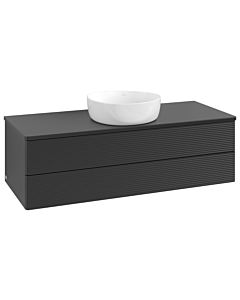 Villeroy & Boch Antao Waschtischunterschrank 1200x360x500mm L21110PD mit Beleuchtung mit Struktur FK/AP: PD/0