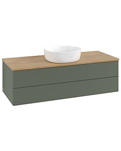 Villeroy & Boch Antao Waschtischunterschrank 1200x360x500mm L21111HL mit Beleuchtung mit Struktur FK/AP: HL/1