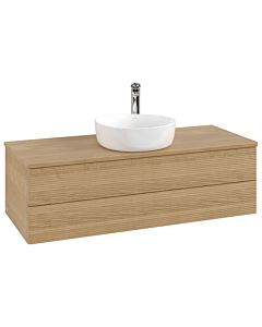 Villeroy & Boch Antao Waschtischunterschrank 1200x360x500mm L21151HN mit Beleuchtung mit Struktur FK/AP: HN/1