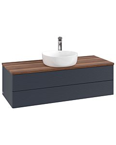 Villeroy & Boch Antao Waschtischunterschrank 1200x360x500mm L21152HG mit Beleuchtung mit Struktur FK/AP: HG/2